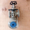 A válvula de porta flangeada de aço inoxidável forjada 150lb de API602 forjou a válvula de porta